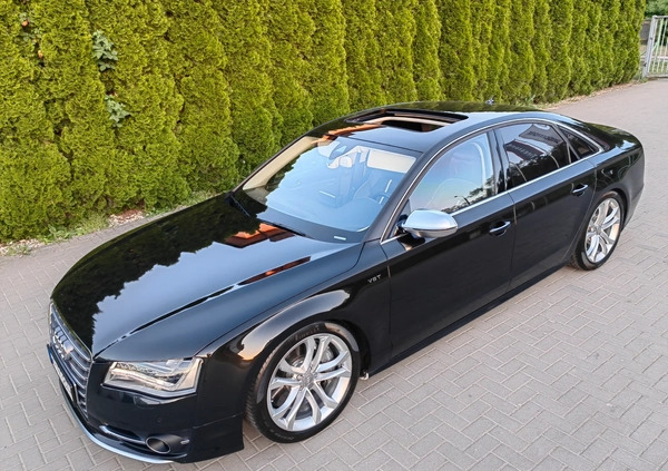 Audi S8 cena 104900 przebieg: 241000, rok produkcji 2013 z Płock małe 742